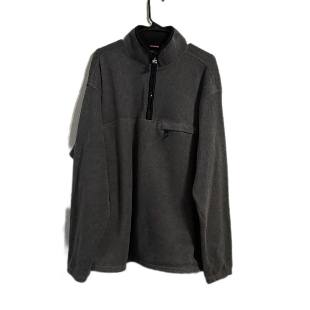 Prospirit Men's Charcoal Zip-Up Sweater‎